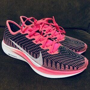 Nike Air Zoom Pegasus Turbo 2 Pink Black Running Shoes Womens 10 US 42 EUR